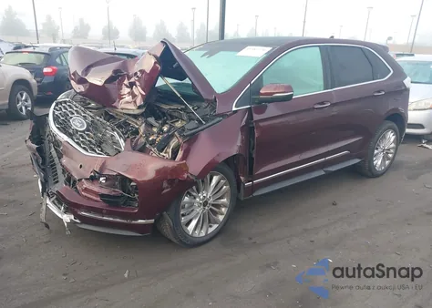 2020 Ford Edge Titanium z USA, uszkodzony, nr VIN 2FMPK3K97LBA35512